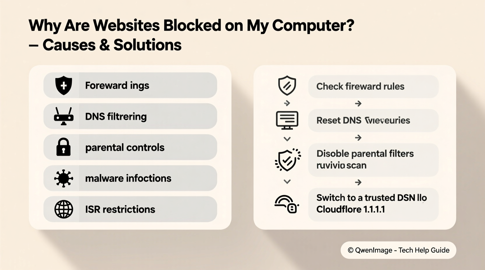 why are websites blocked on my computer reasons solutions