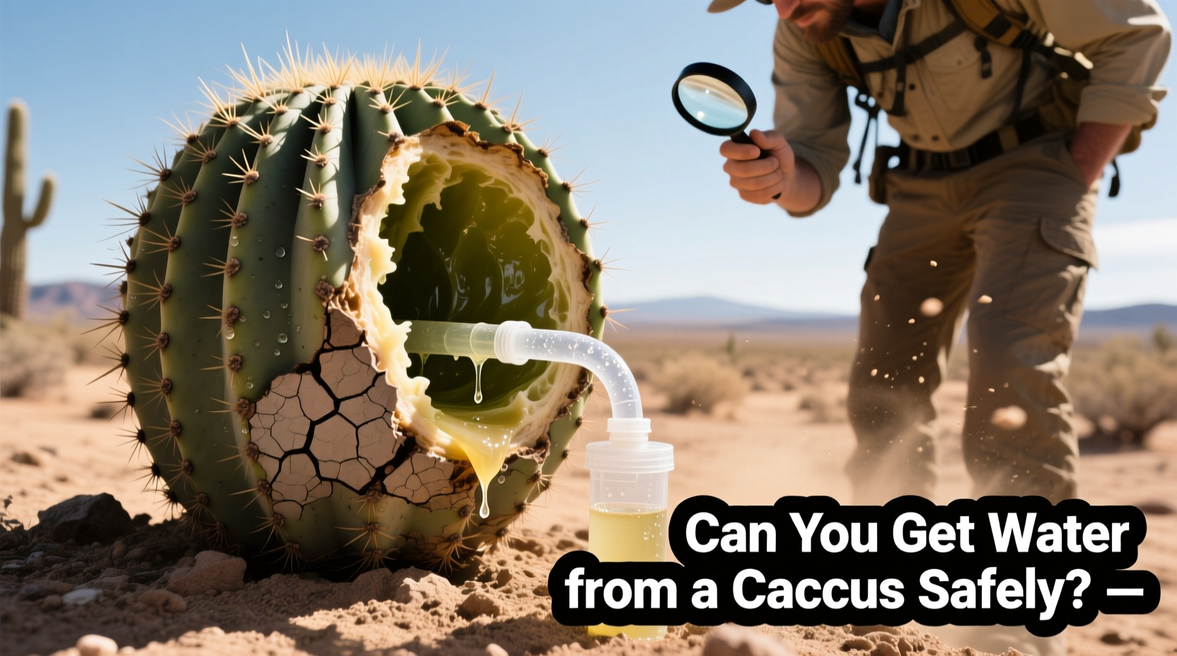Can You Get Water from a Cactus Safely?