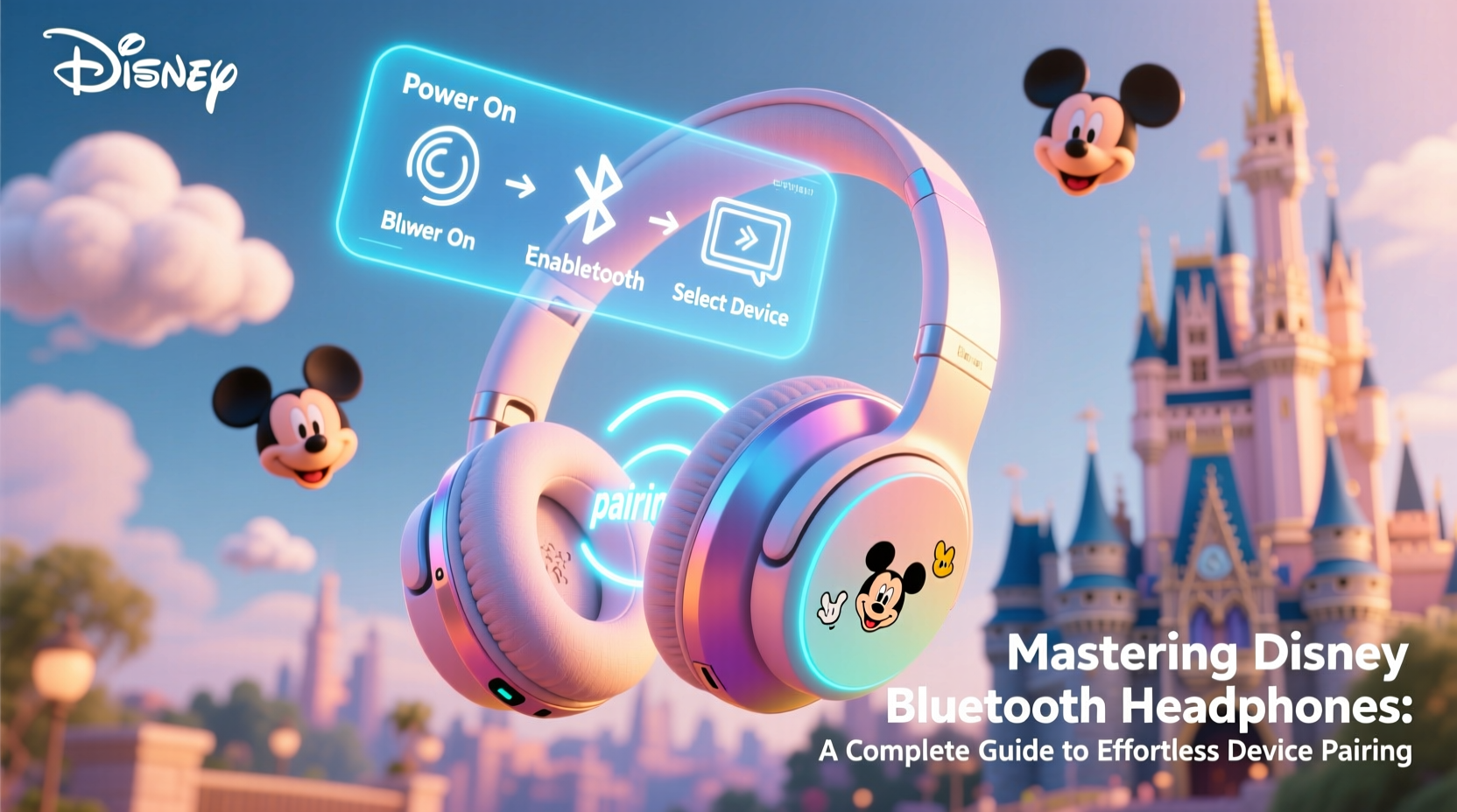 mastering disney bluetooth headphones a complete guide to effortless device pairing