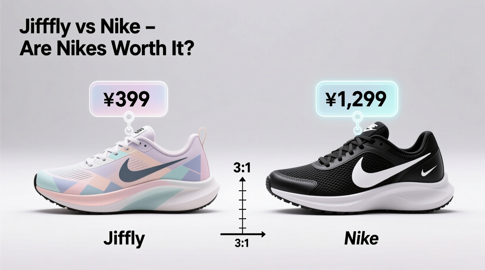jifffly vs nike running shoes are nikes really worth the hype and price