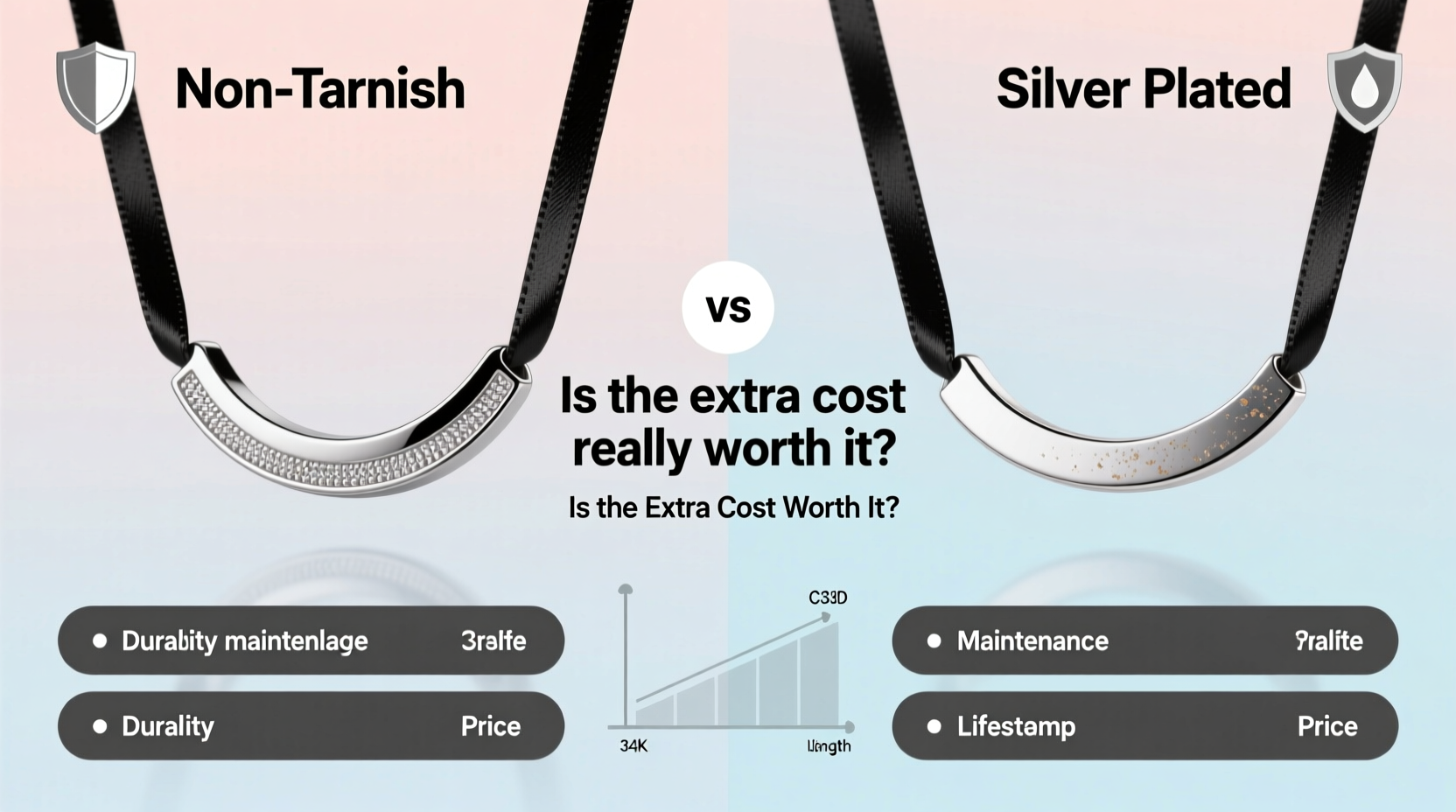 non tarnish vs silver plated necklaces is the extra cost really worth it
