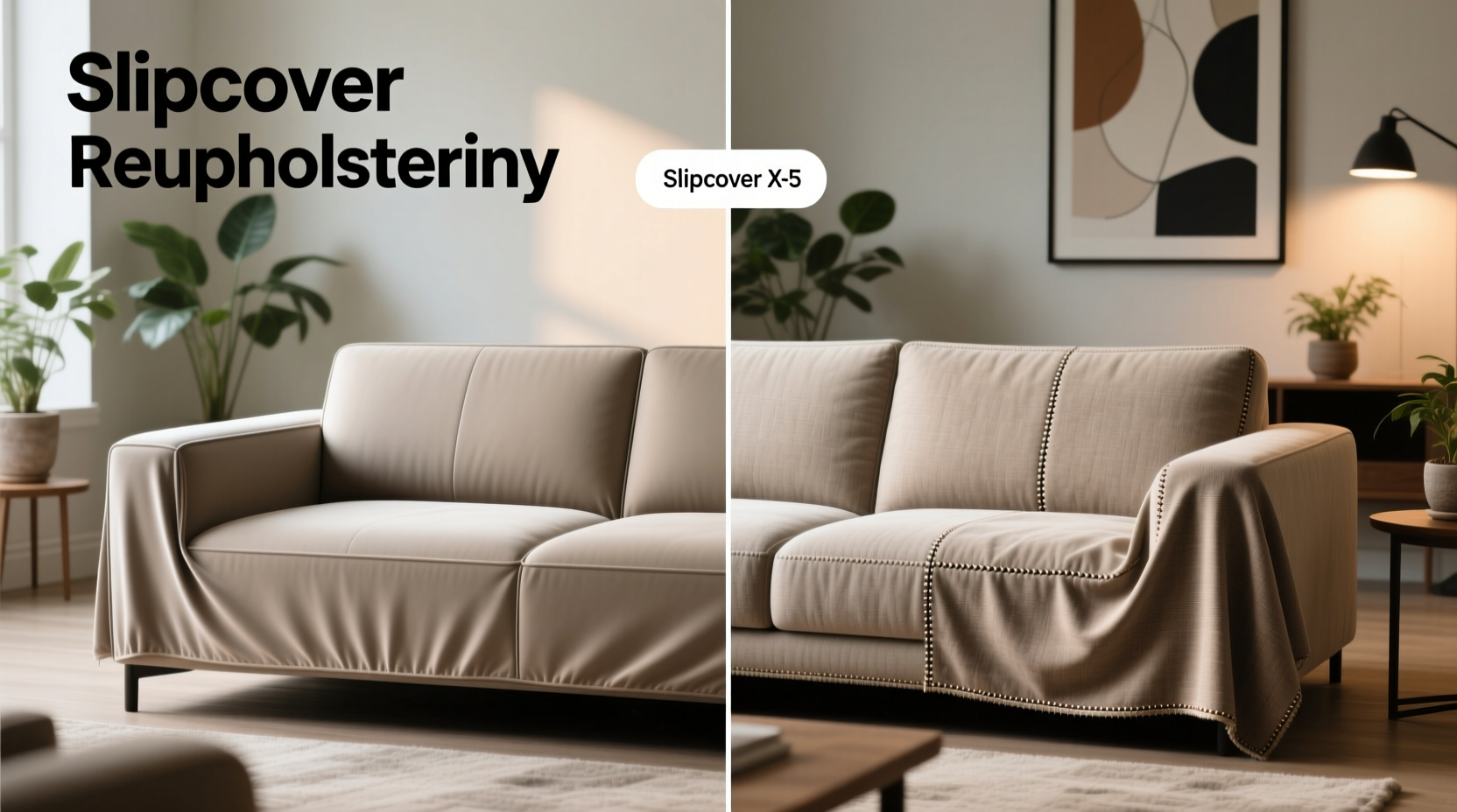 is a sofa slipcover just as good as reupholstering whats the catch