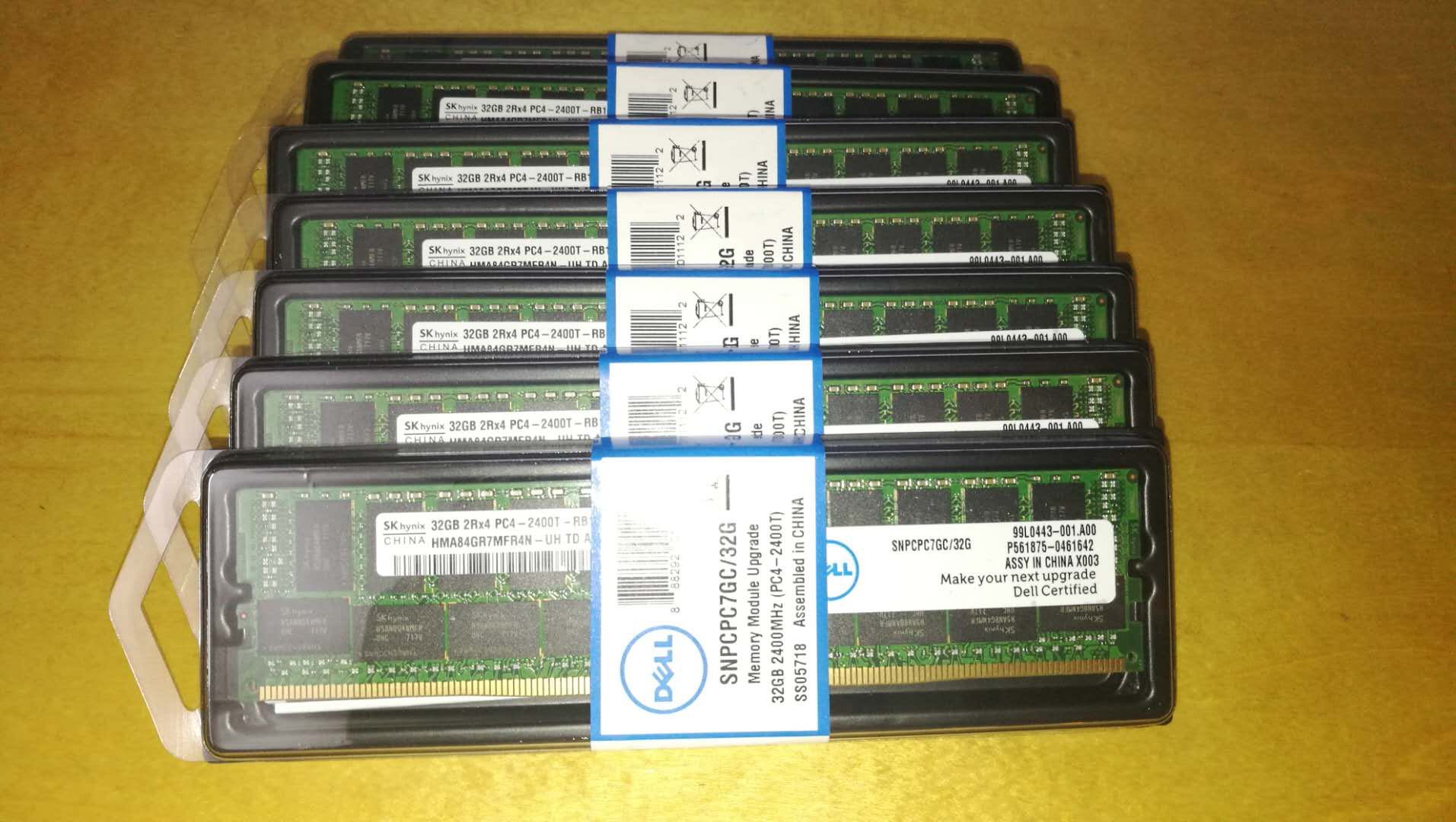 memoria ram para servidores ddr4 dell 32gb 2400MHZ