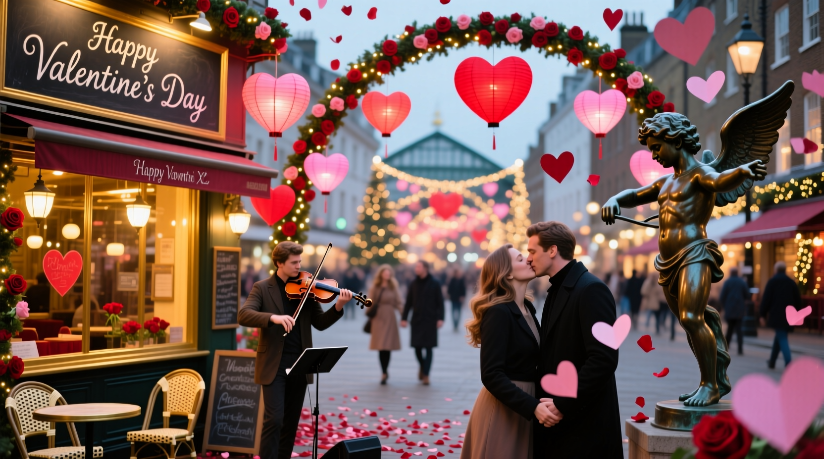 is valentines day celebrated in london