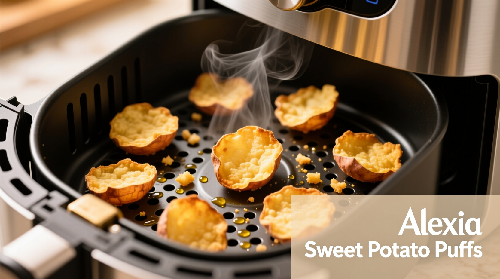 Alexia Sweet Potato Puffs in der Luftfritteuse perfekt zubereiten