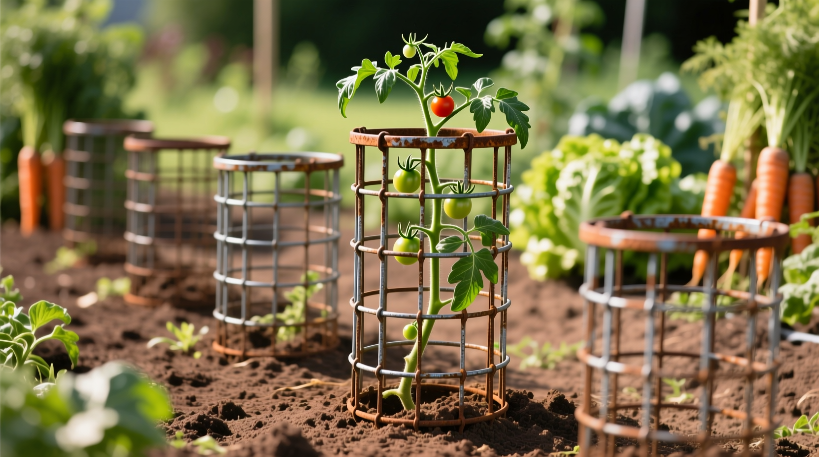 Tomato Cages: Best Types & Usage Guide for Healthy Plants