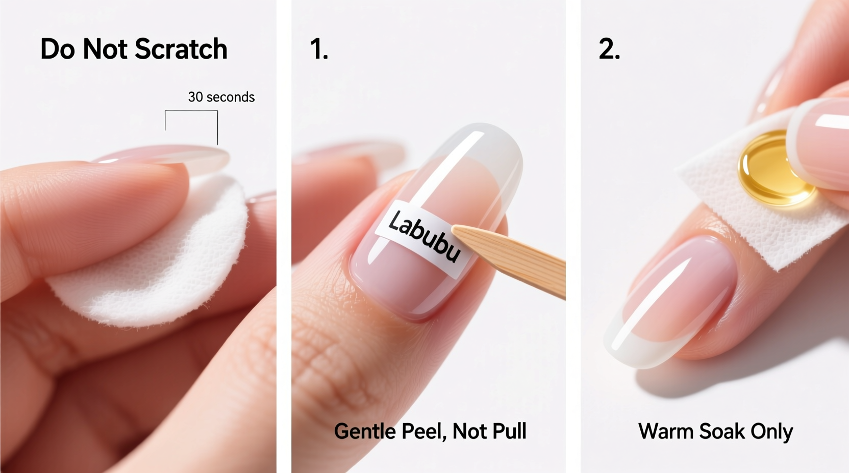 effective methods to remove labubu nail stickers without harming your artificial nails