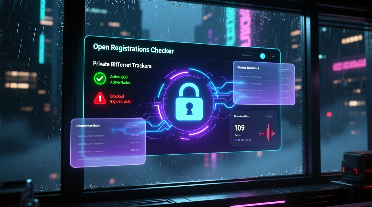 Open Registrations Checker Finds Private BitTorrent Trackers Safely