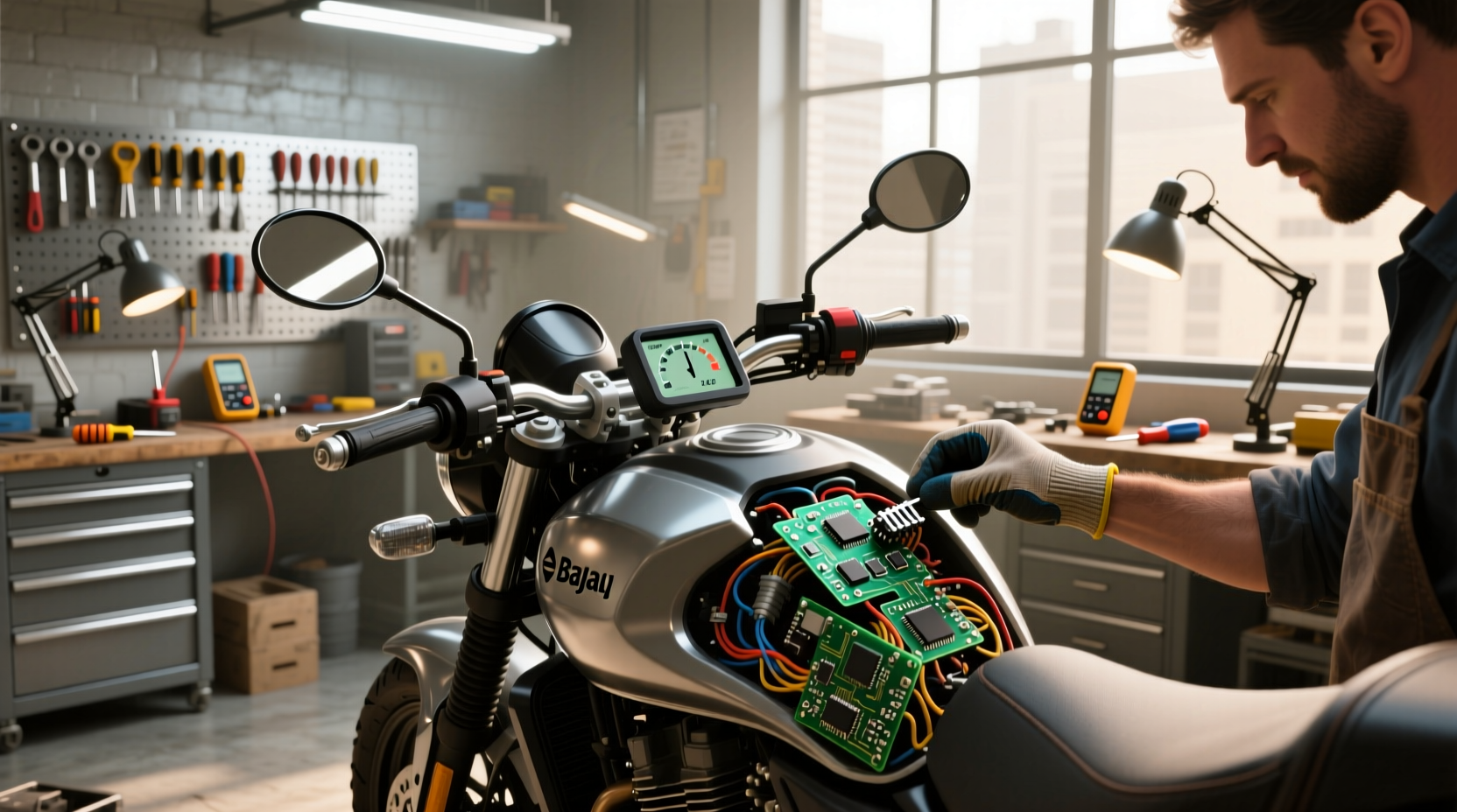 How to Repair Bajaj XCD 125 Digital Meter at Home