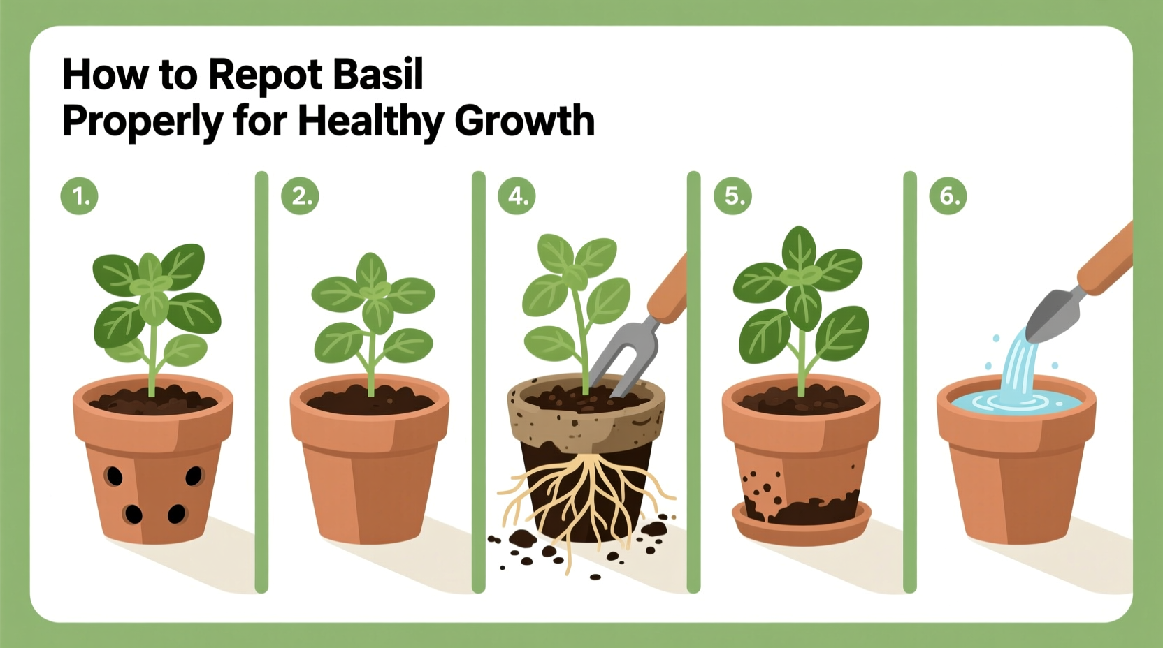 How to Repot Basil Properly for Healthy Growth