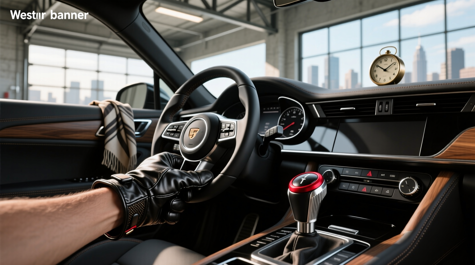 aftermarket shift knob with button guide