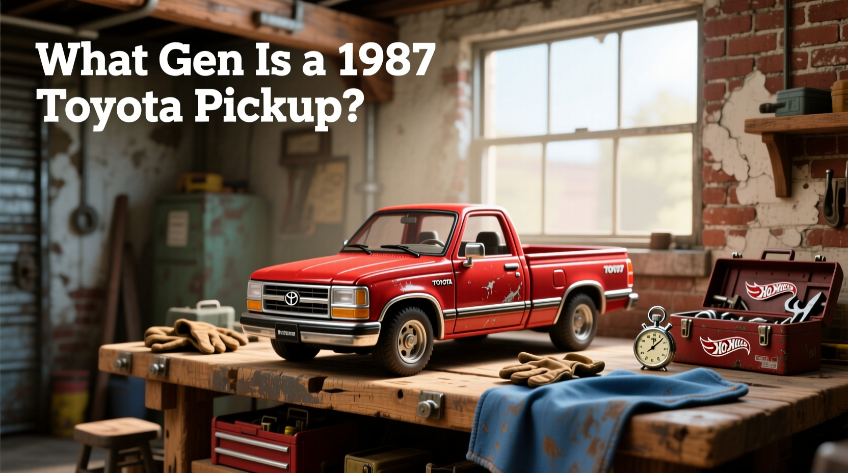 1987 toyota pickup hot wheels vs real truck guide