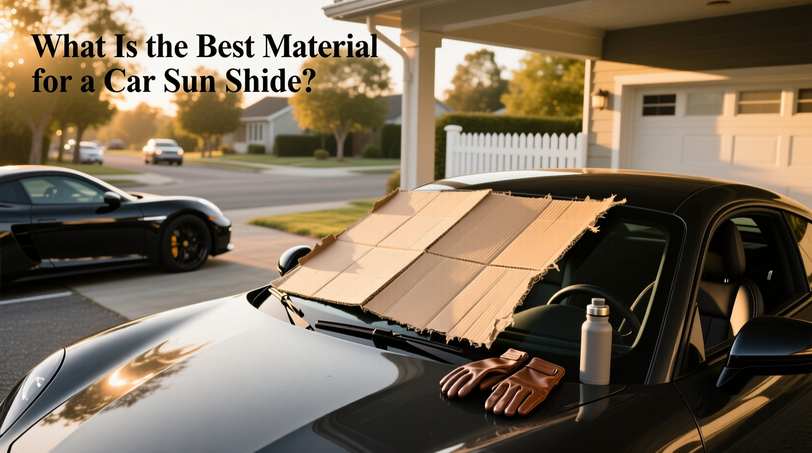 How to Choose a Cardboard Windshield Shade & Best Material for Car SunShade