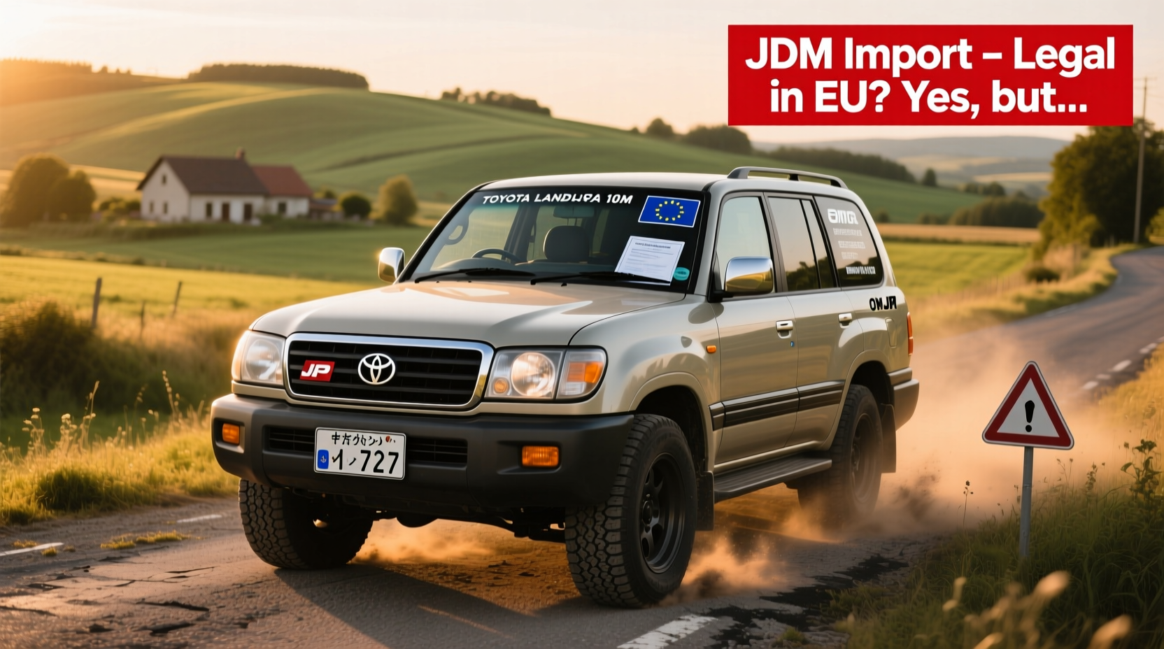 jdm land cruiser 100 eu import