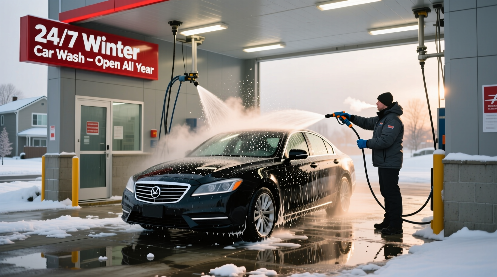 can you get a car wash in winter