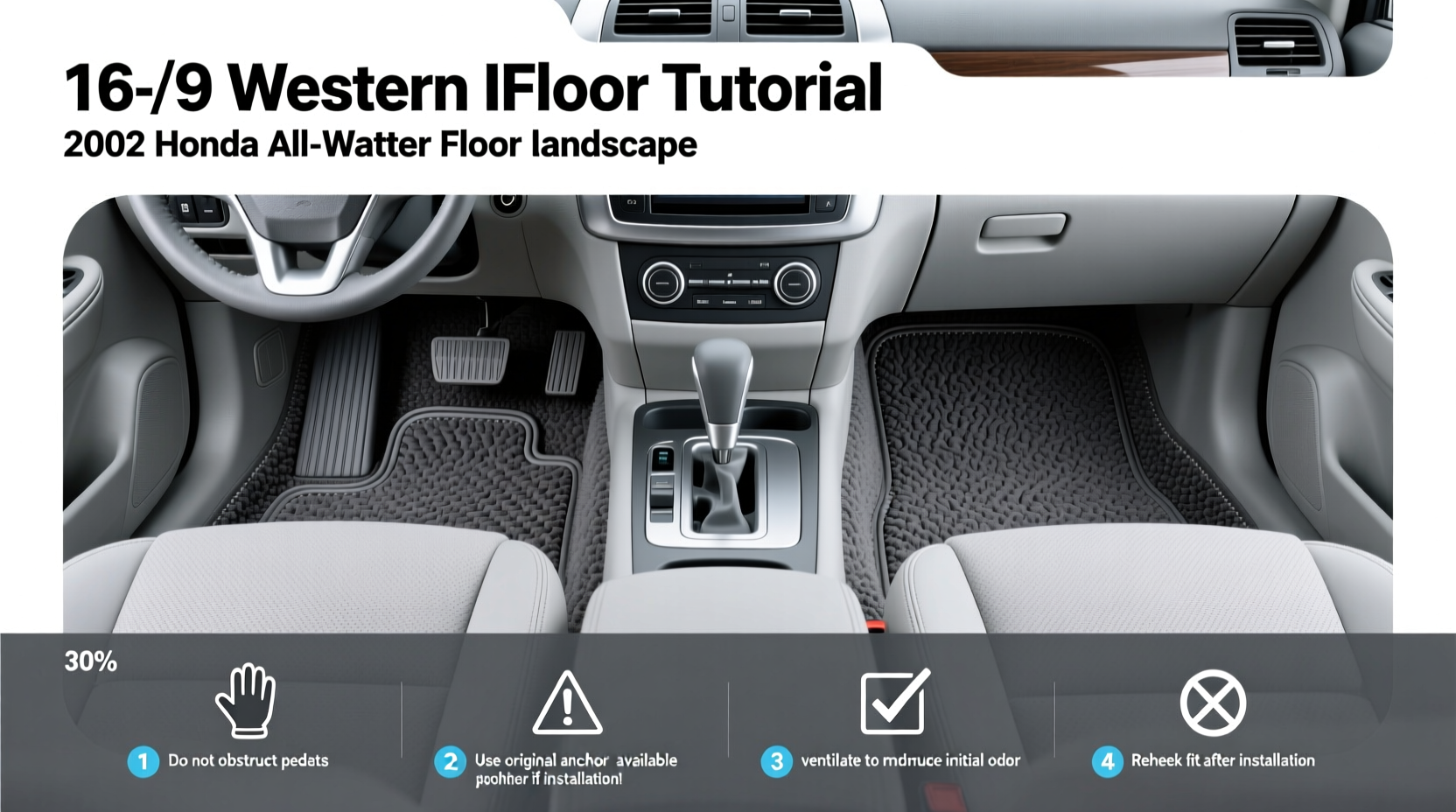 2008 Honda Pilot All Weather Floor Mats Buying Guide