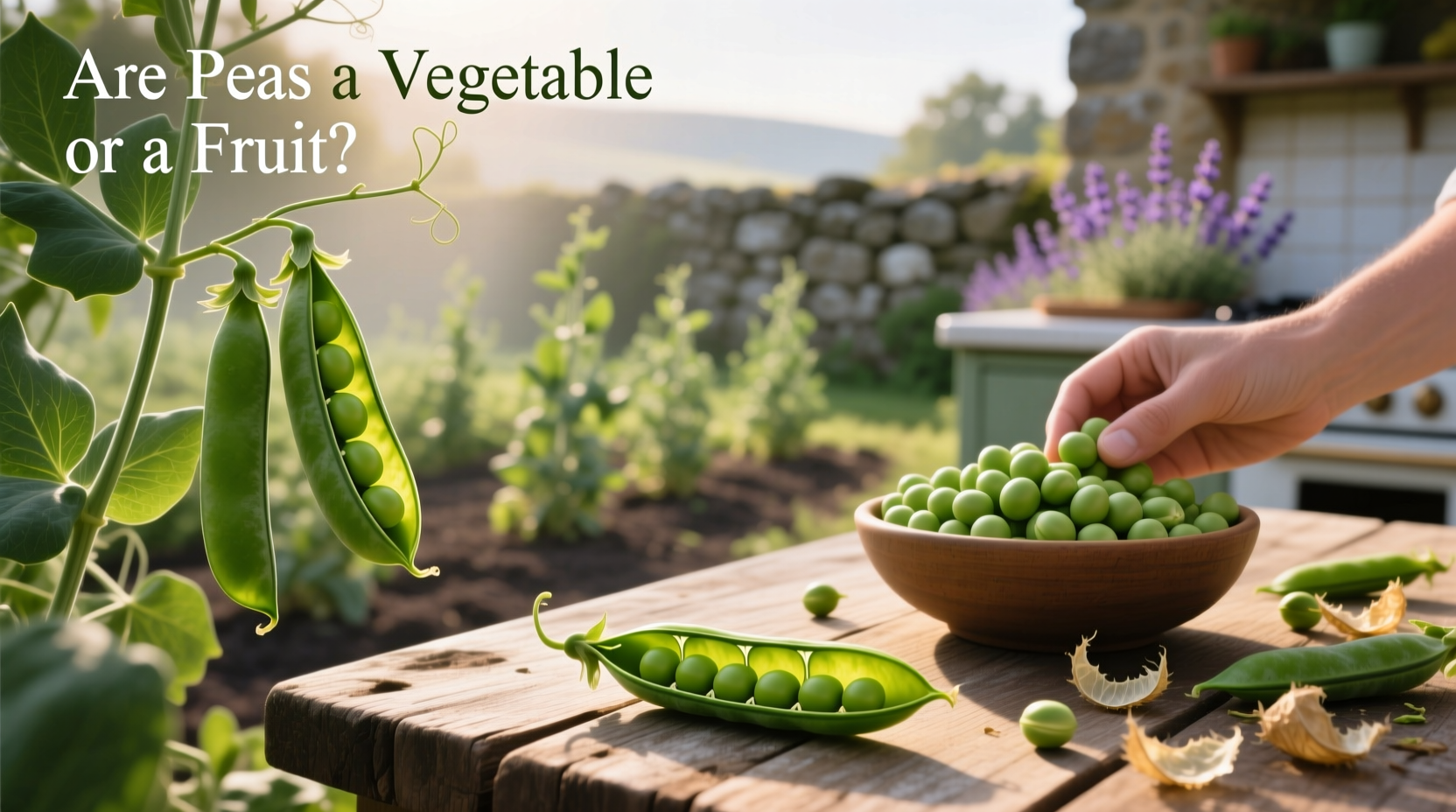 are peas a vegetable or fruit