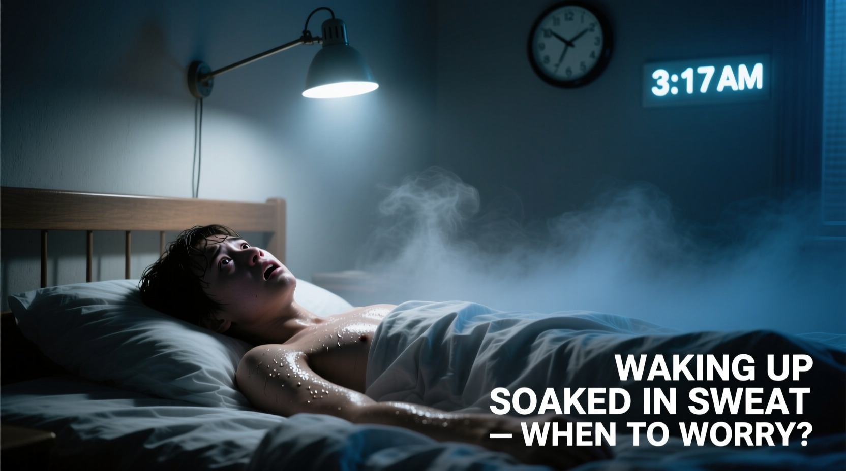 waking up soaked in sweat causes when to worry