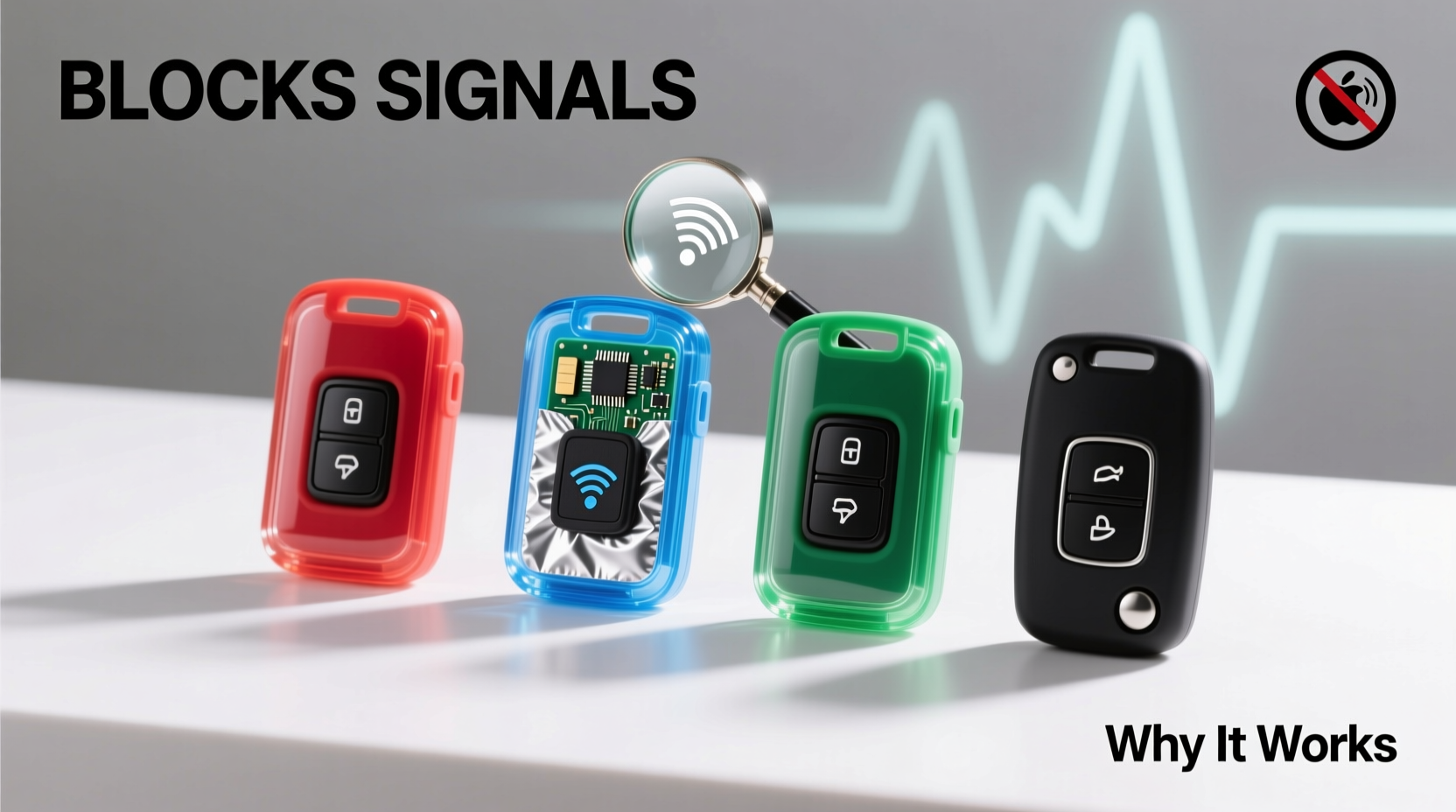 why silicone case kills fob signal