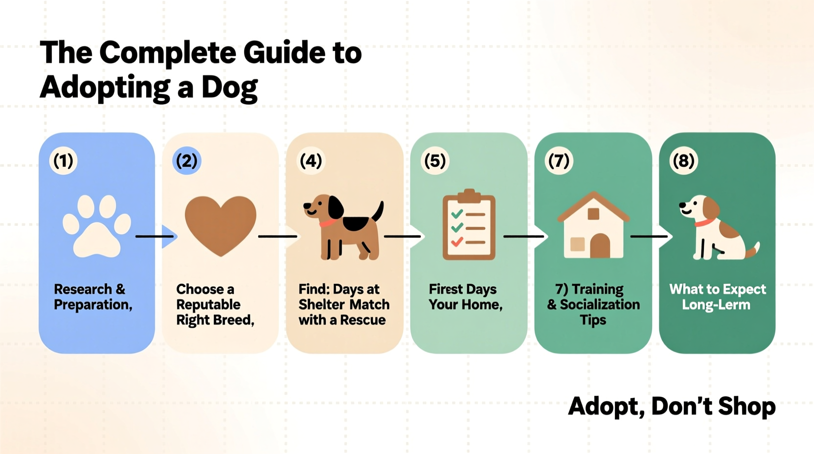 the complete guide to how to adopt a dog steps tips and what to expect