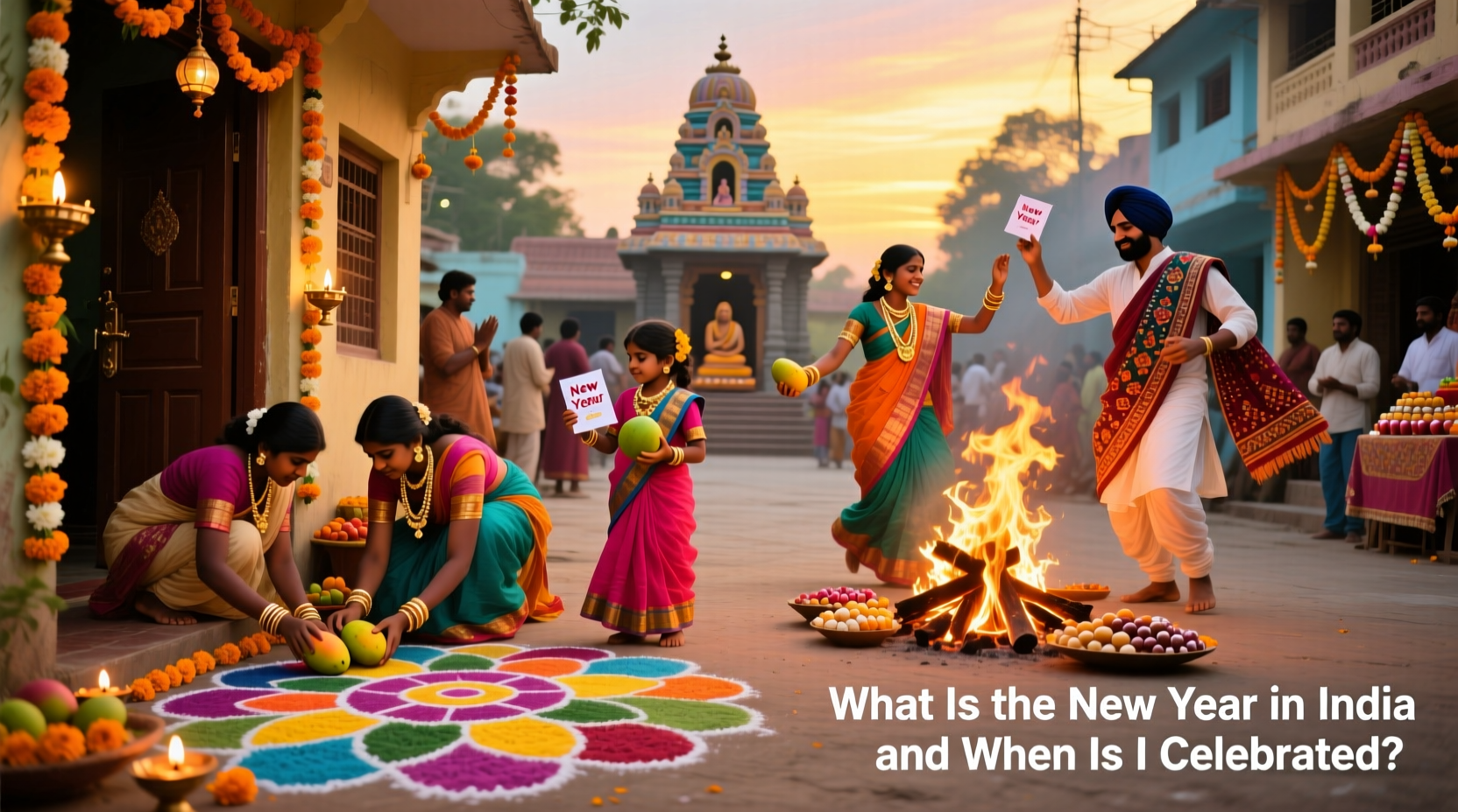 what is the new year in india