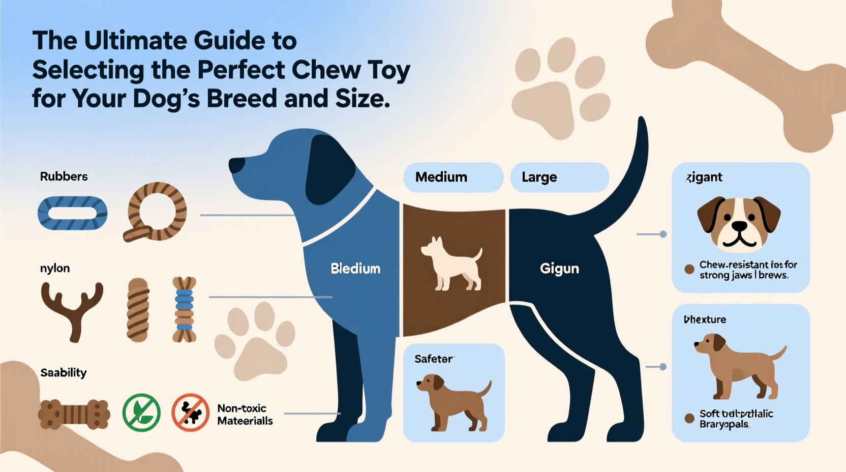 the ultimate guide to selecting the perfect chew toy for your dogs breed and size