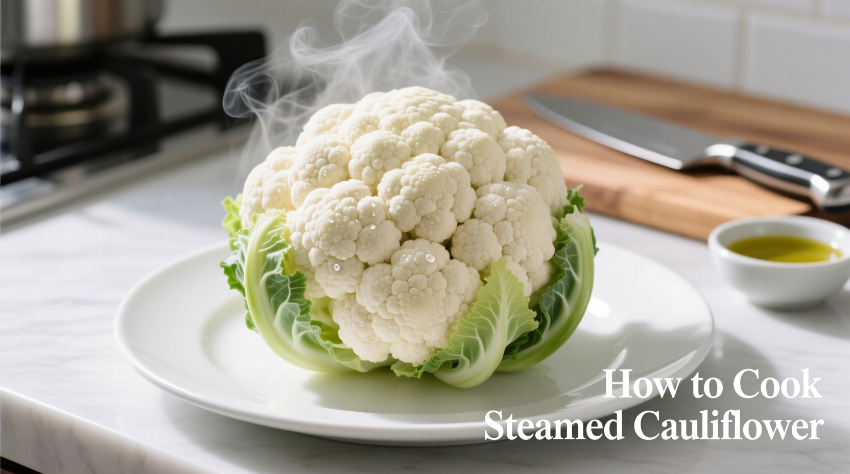how to cook steamed cauliflower