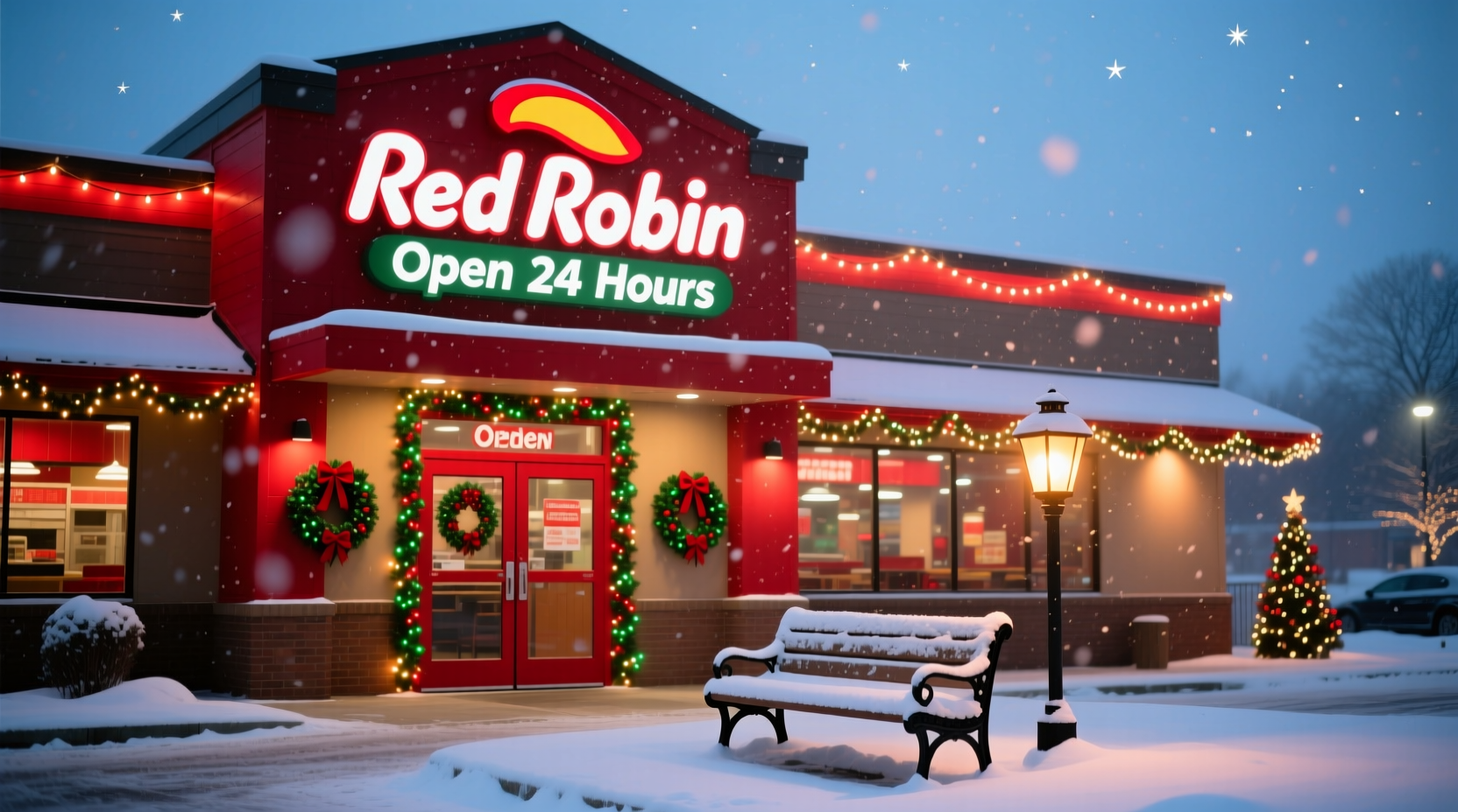 is red robin open on christmas