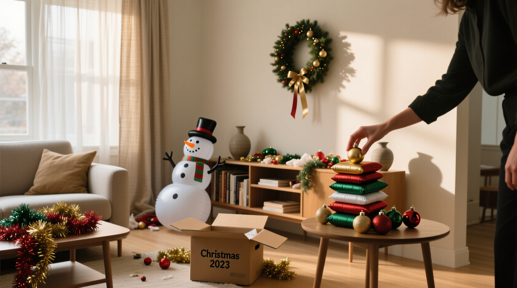 decor designers put away after the holidays