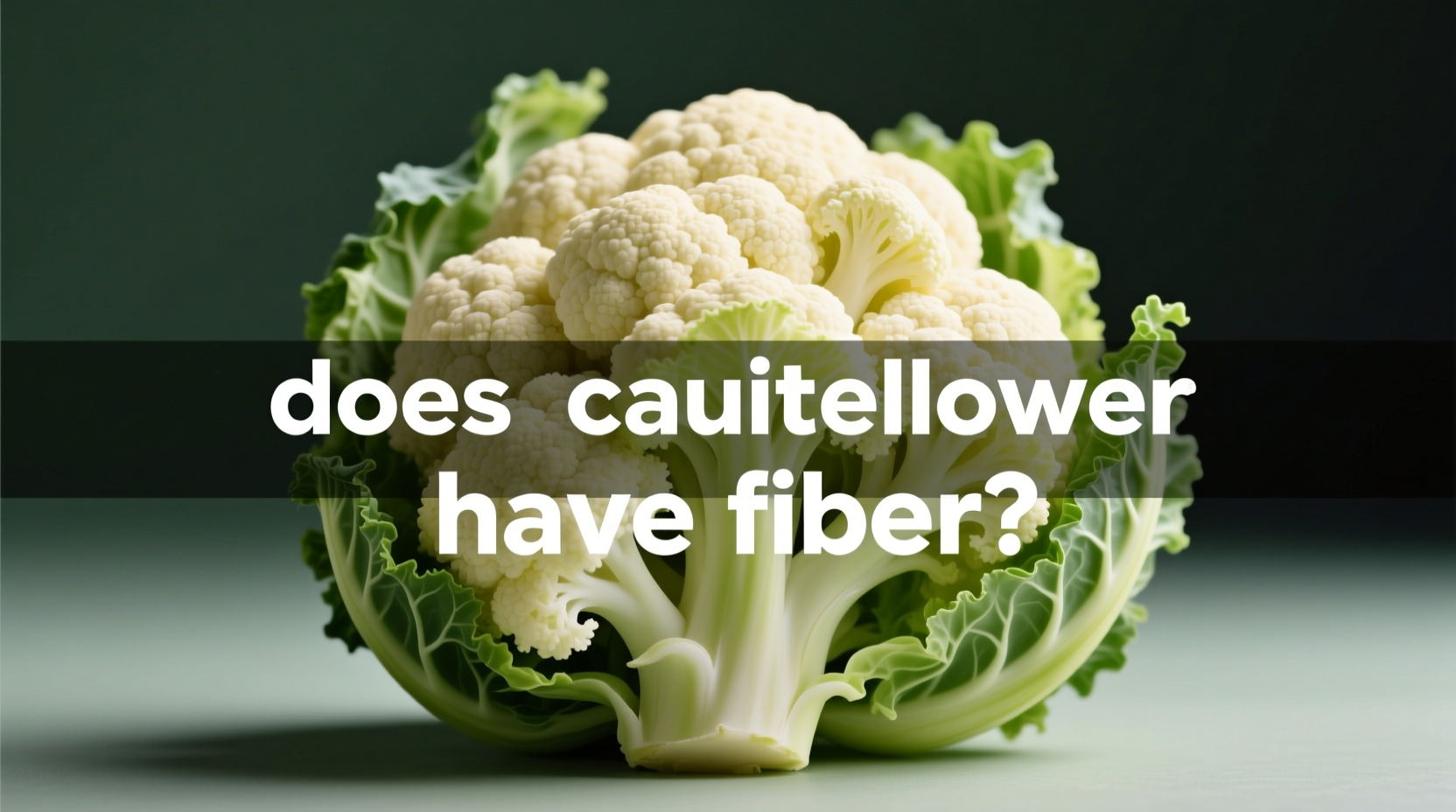 Does Cauliflower Have Fiber? Nutritional Facts Revealed