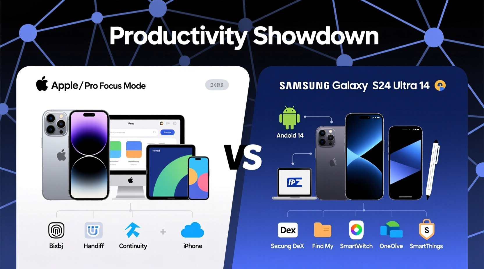 apple iphone vs samsung for business which ecosystem actually makes your team more productive