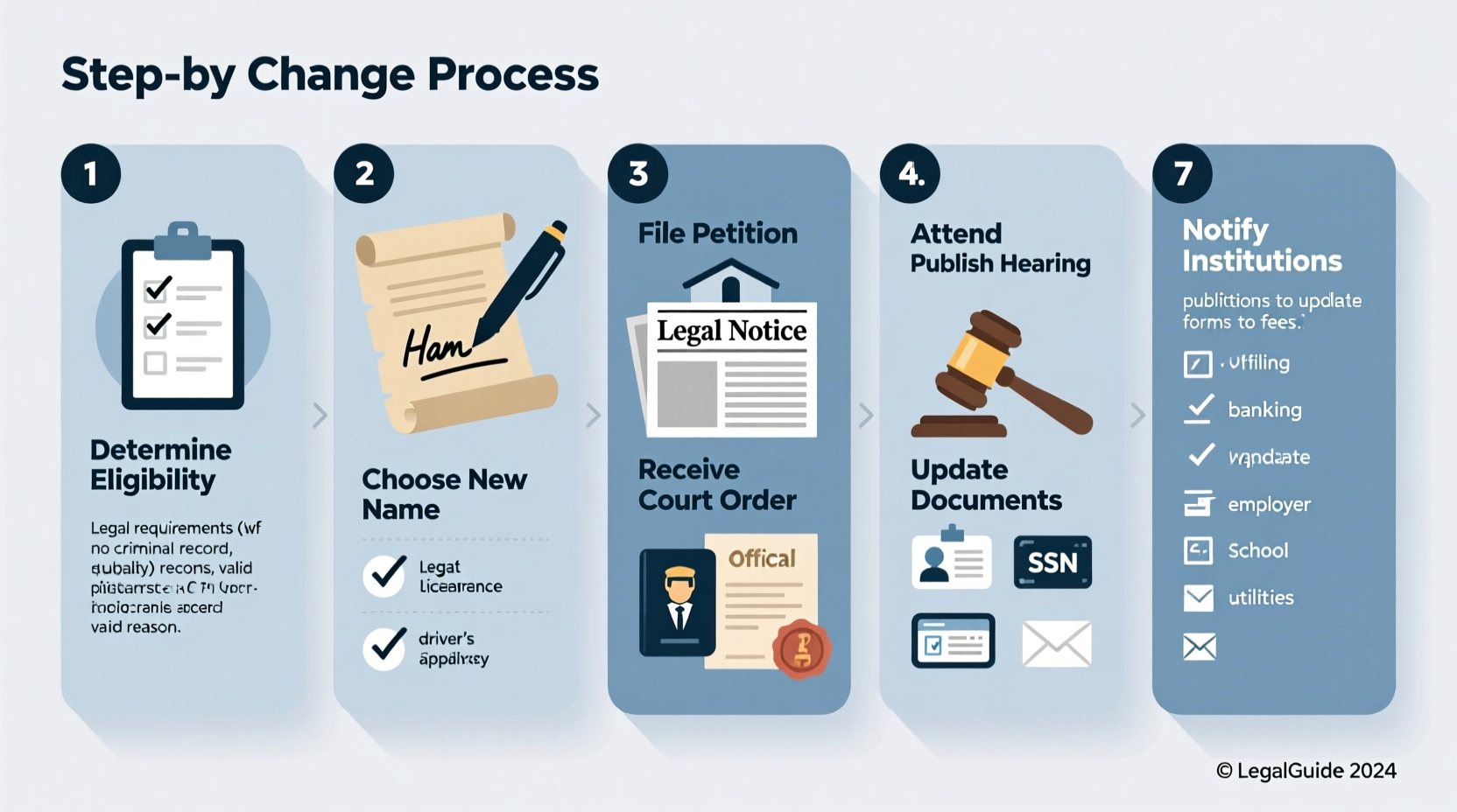 the step by step process to successfully change your last name legally and smoothly