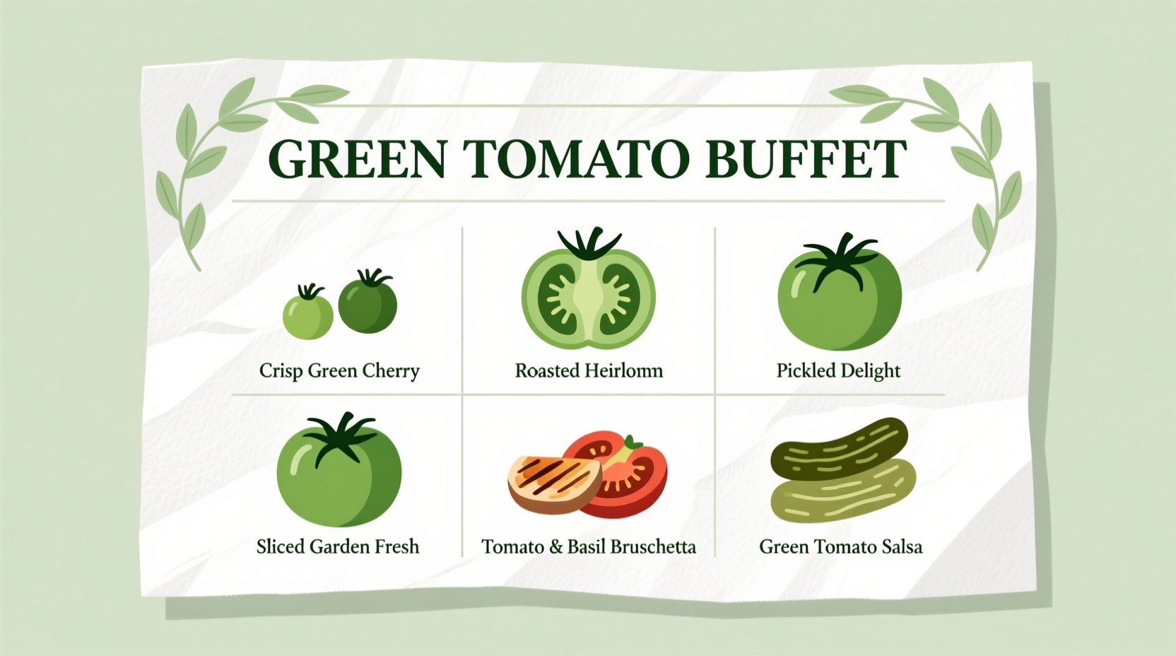 Green Tomato Buffet Menu: Complete Guide to All Stations