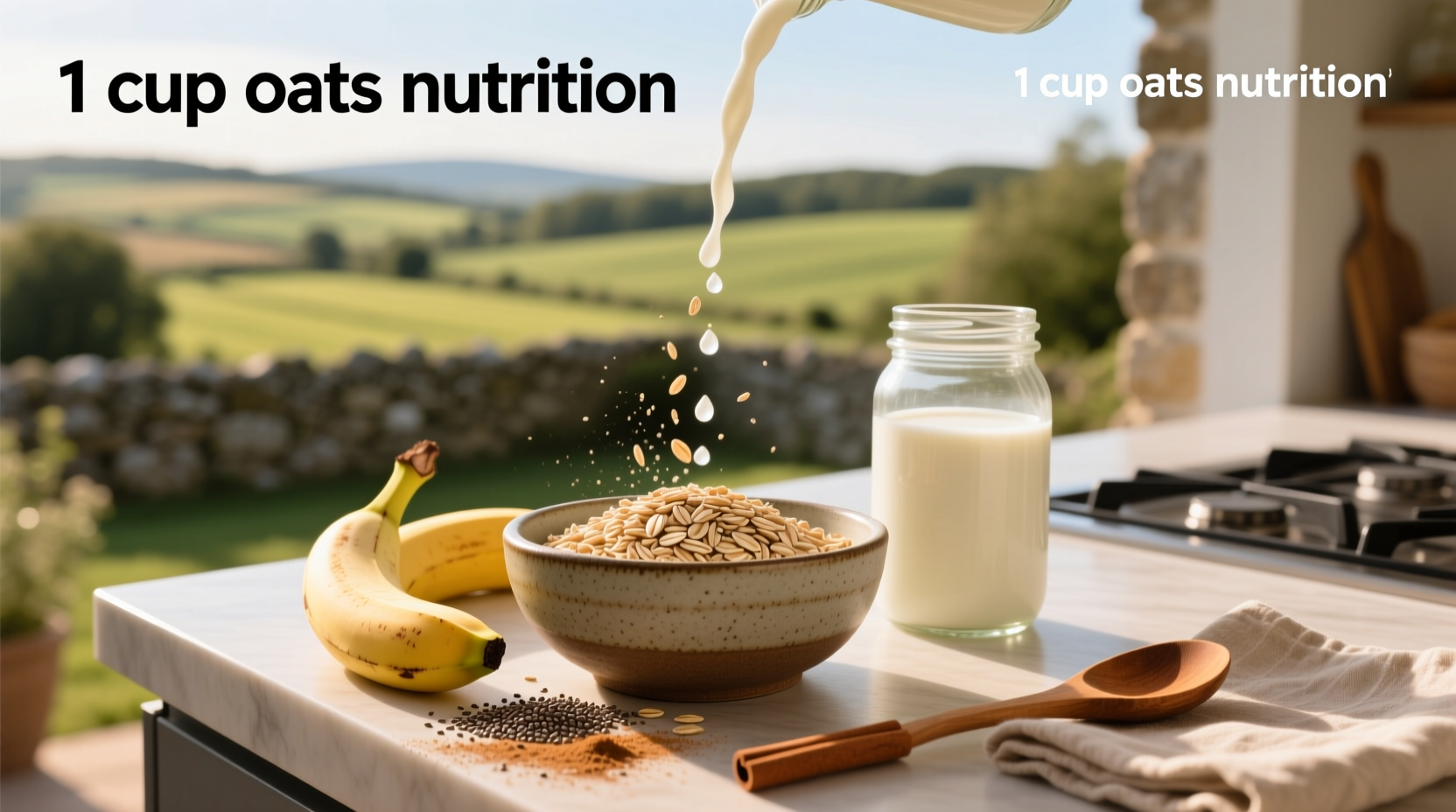 1 cup oats nutrition guide