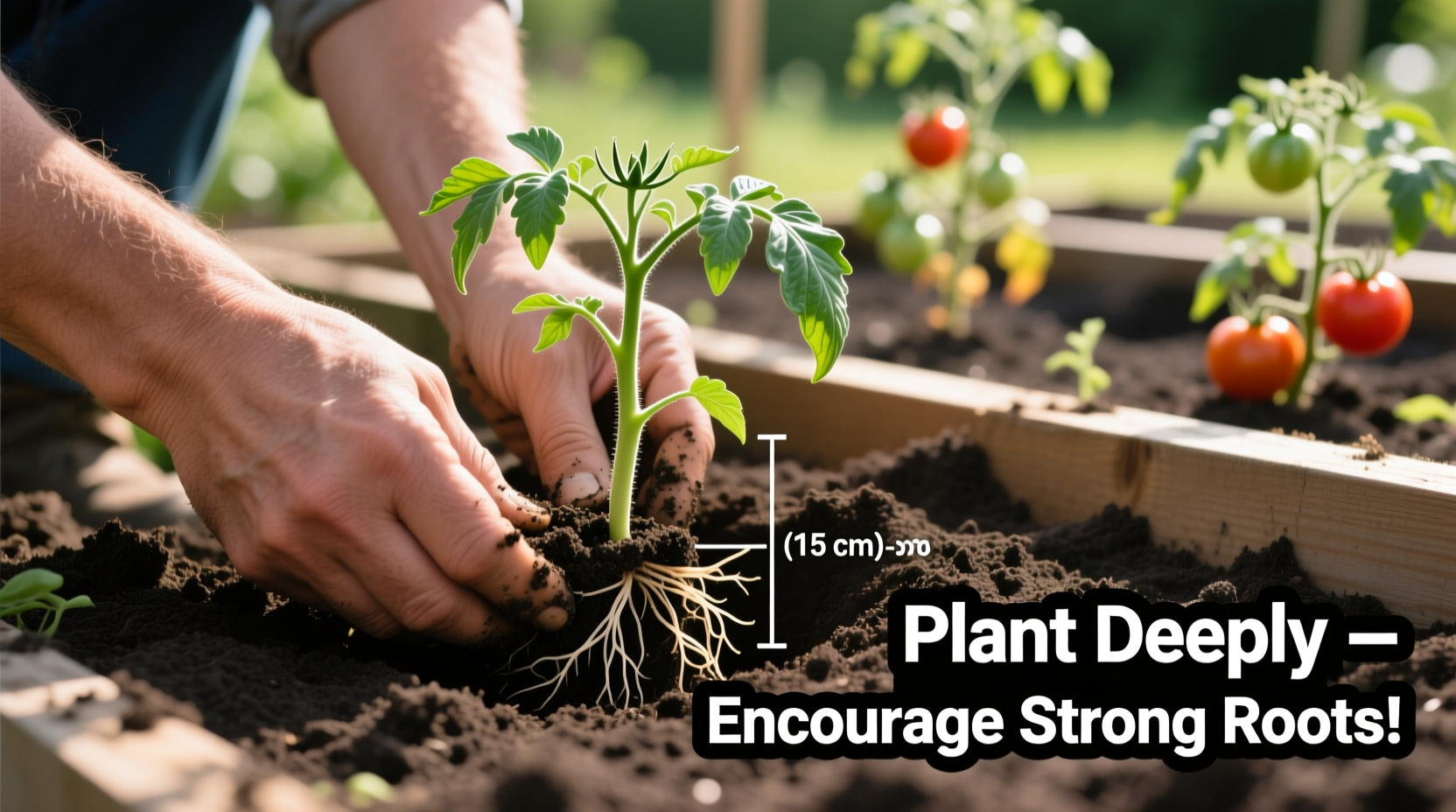How Deep to Plant Tomato Plants: Expert Depth Guide