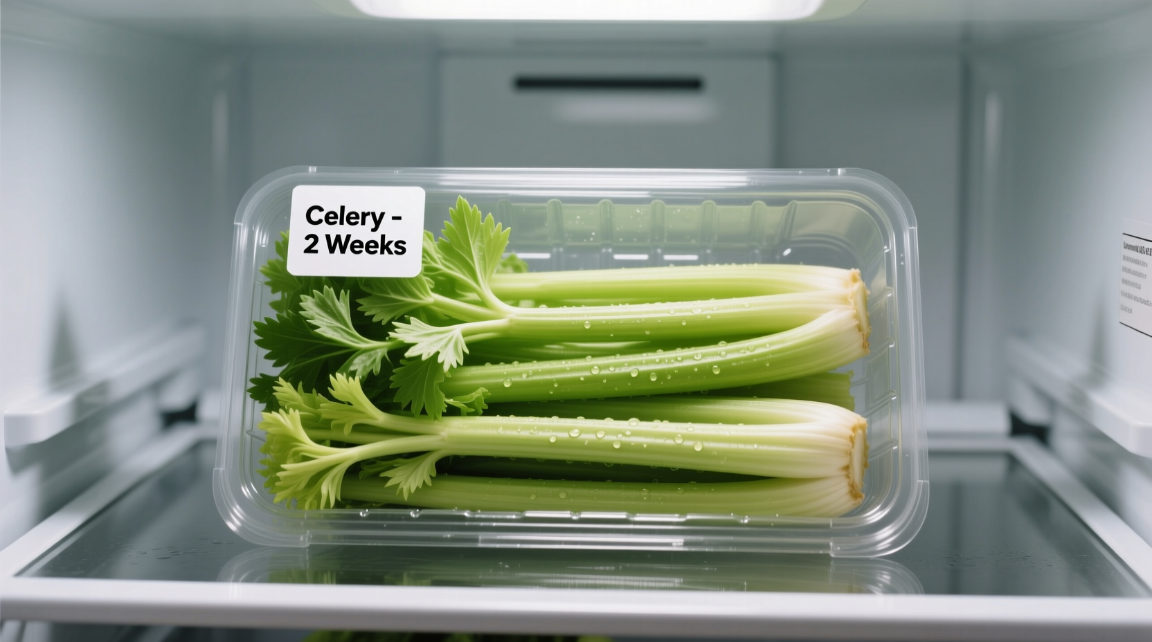 how long does celery last in the fridge