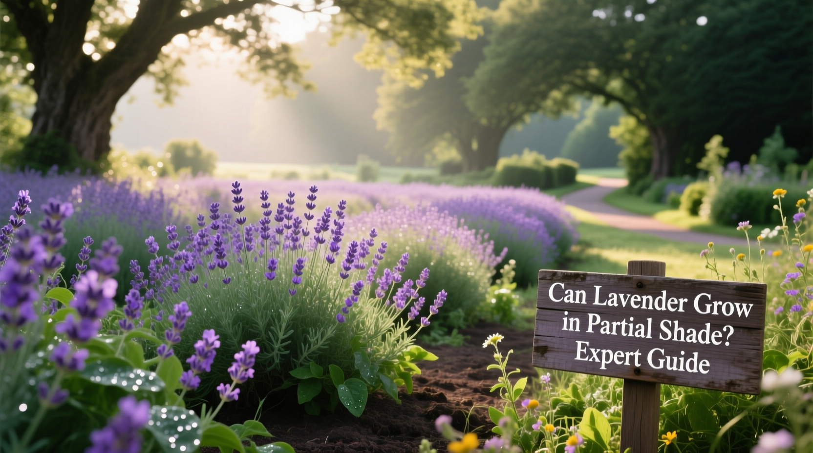 can lavender grow in partial shade