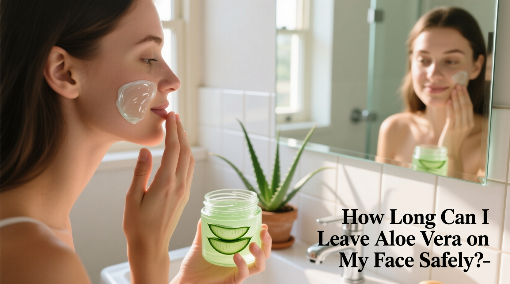 How Long Can I Leave Aloe Vera on My Face Safely?