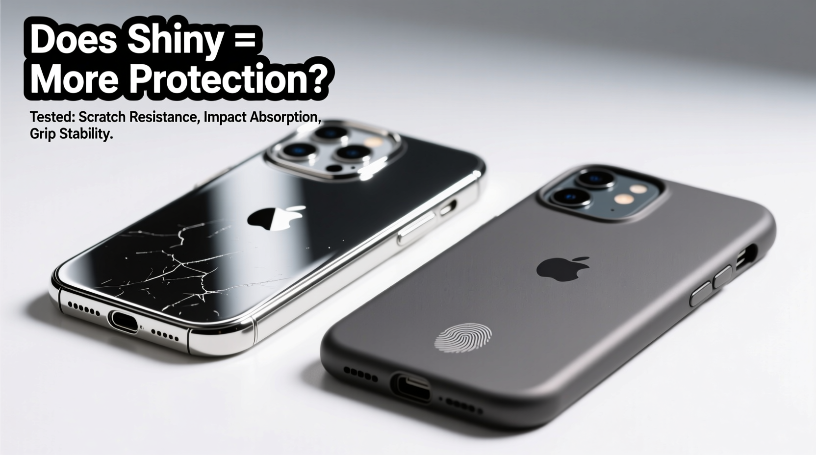 electroplated vs matte iphone case does shiny actually mean more protection 2