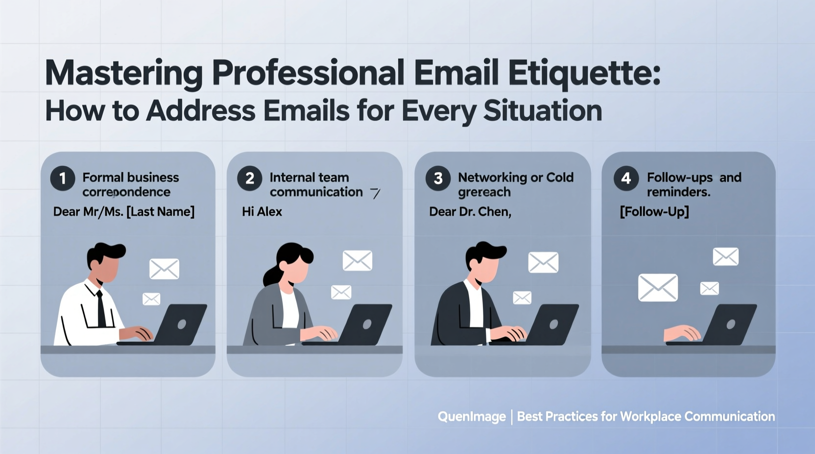 mastering professional email etiquette how to address emails for every situation