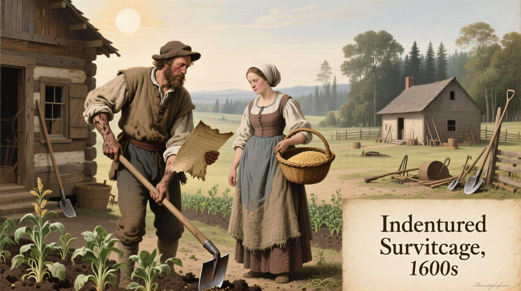 indentured servants in the 1600s why were they necessary