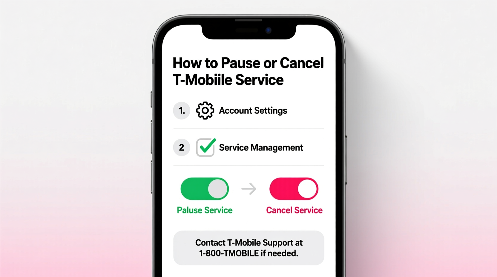 how to easily pause or cancel your t mobile service without hassle