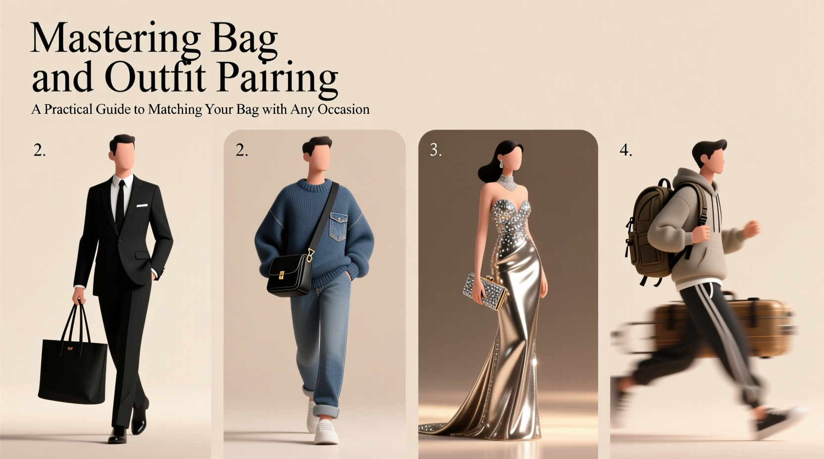 mastering bag and outfit pairing a practical guide to matching your bag with any occasion