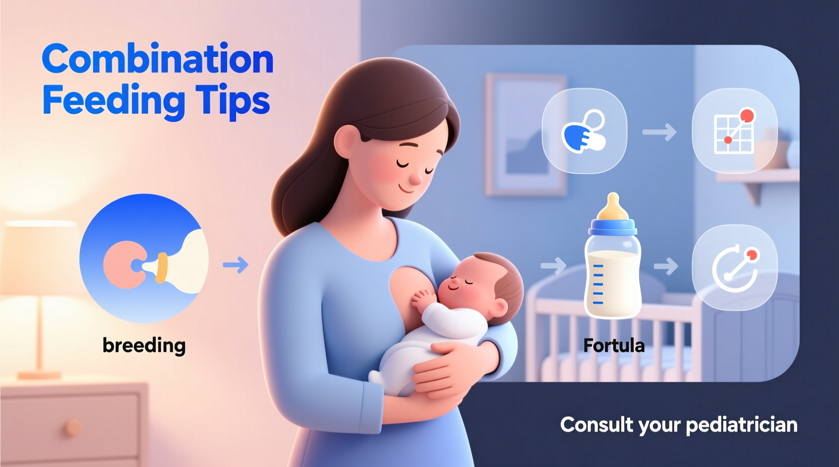 effective strategies for successfully combination feeding breast milk and formula