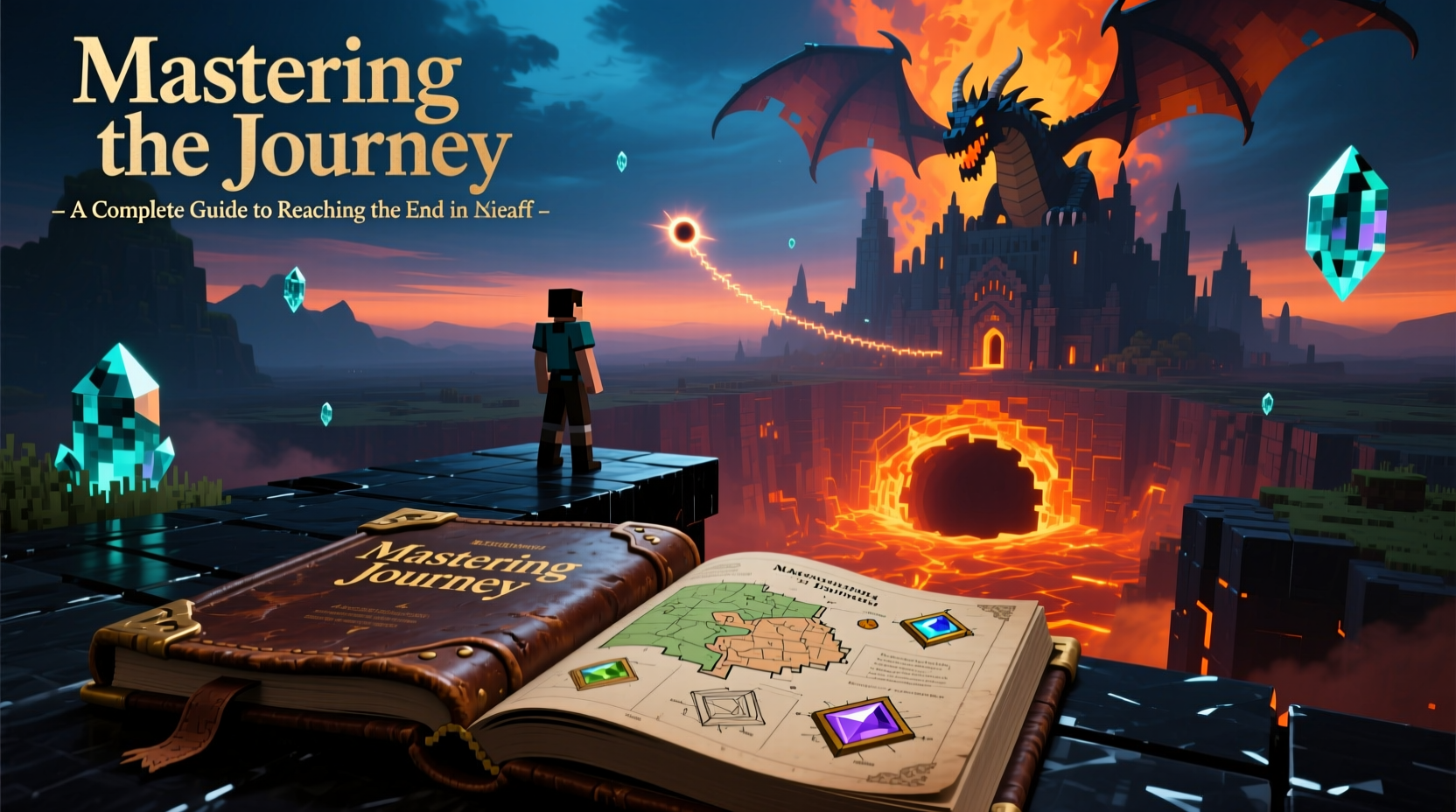 mastering the journey a complete guide on how to get to the end in minecraft