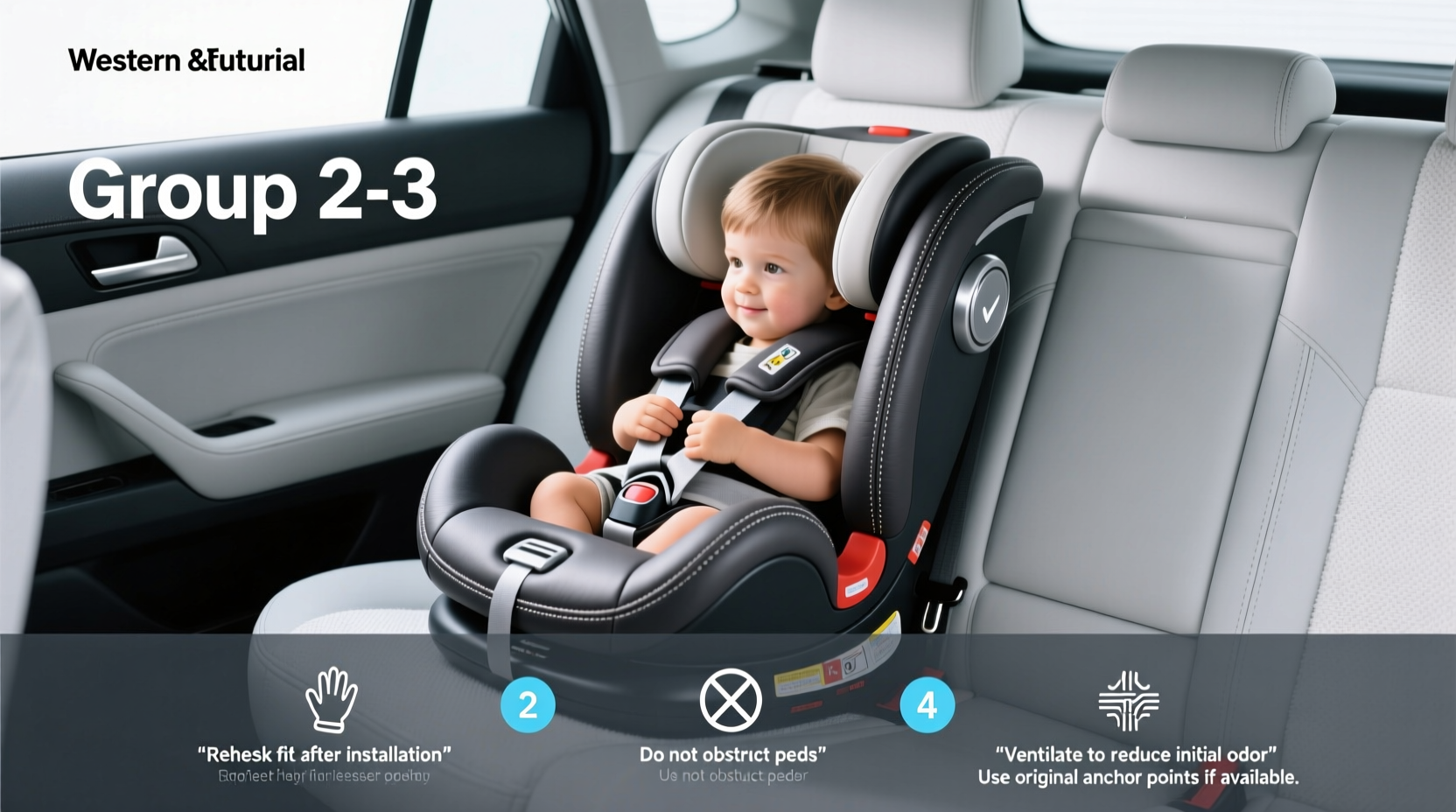 group 2 3 child car seat
