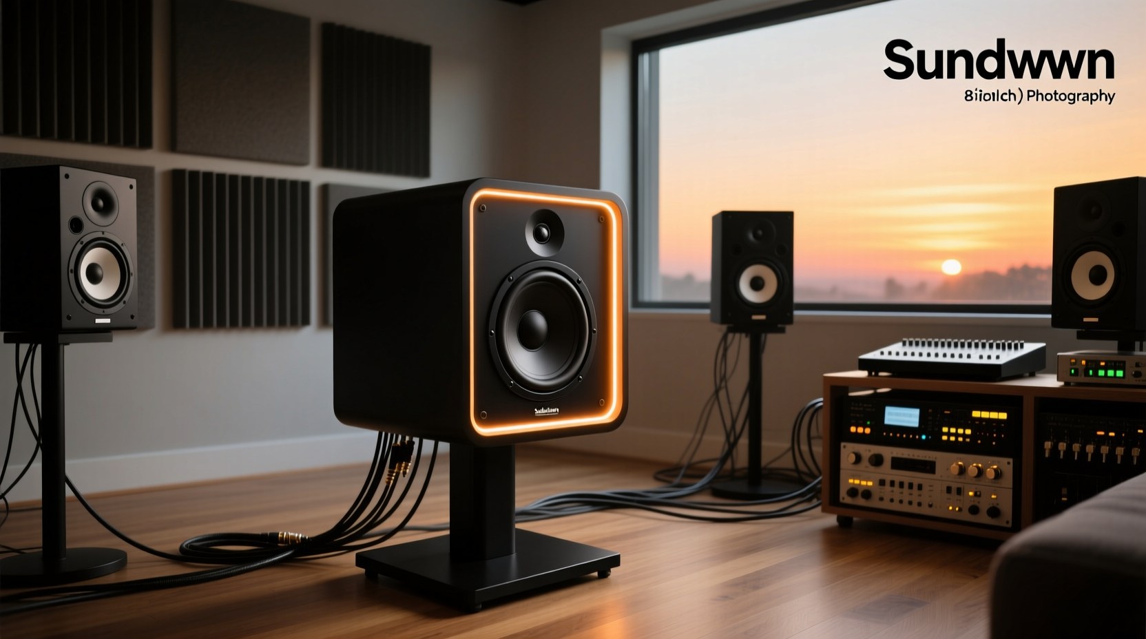 8-Inch Subwoofer with Box Guide