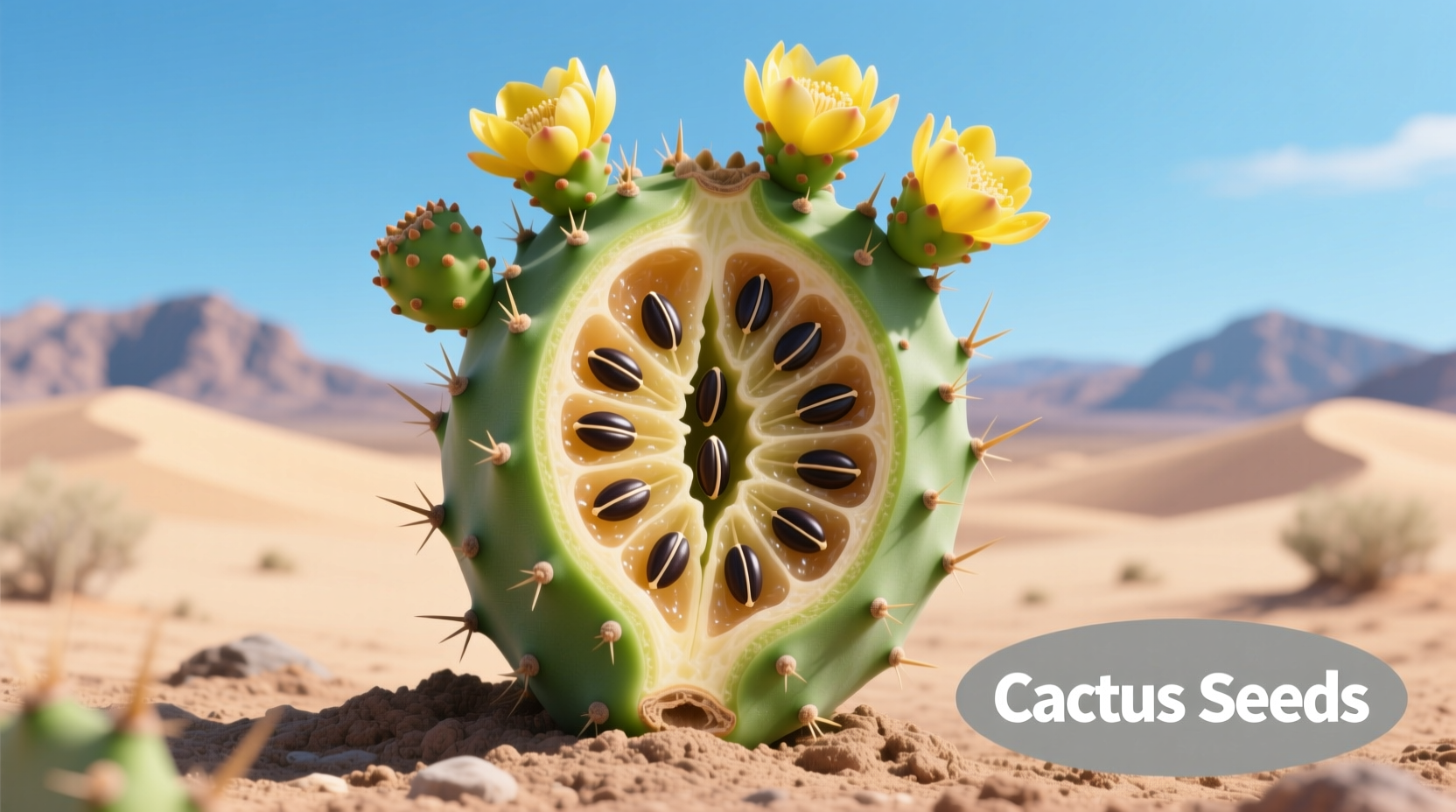 do cactuses have seeds