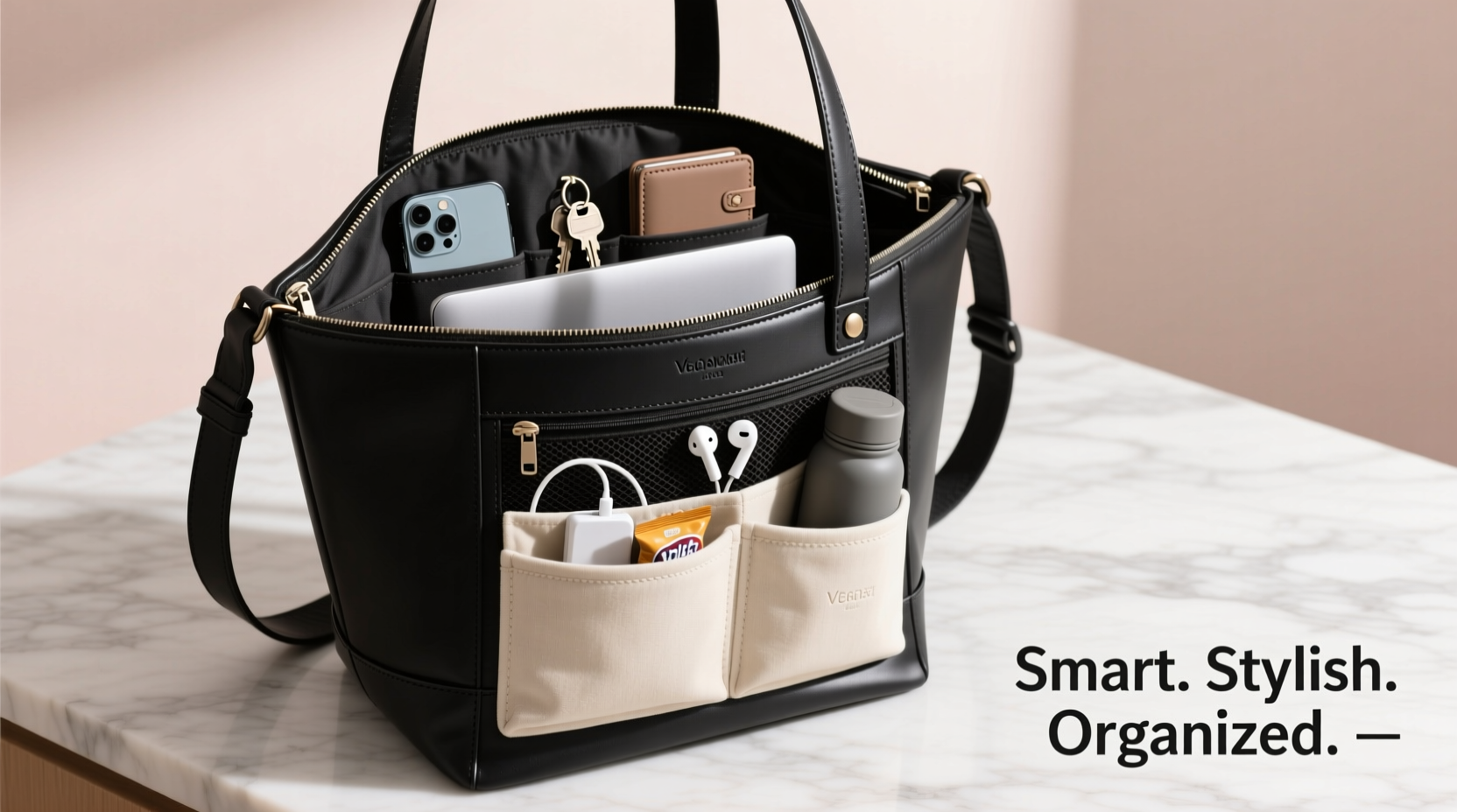 smart and stylish tips to organize your bucket bag for easy access and maximum space