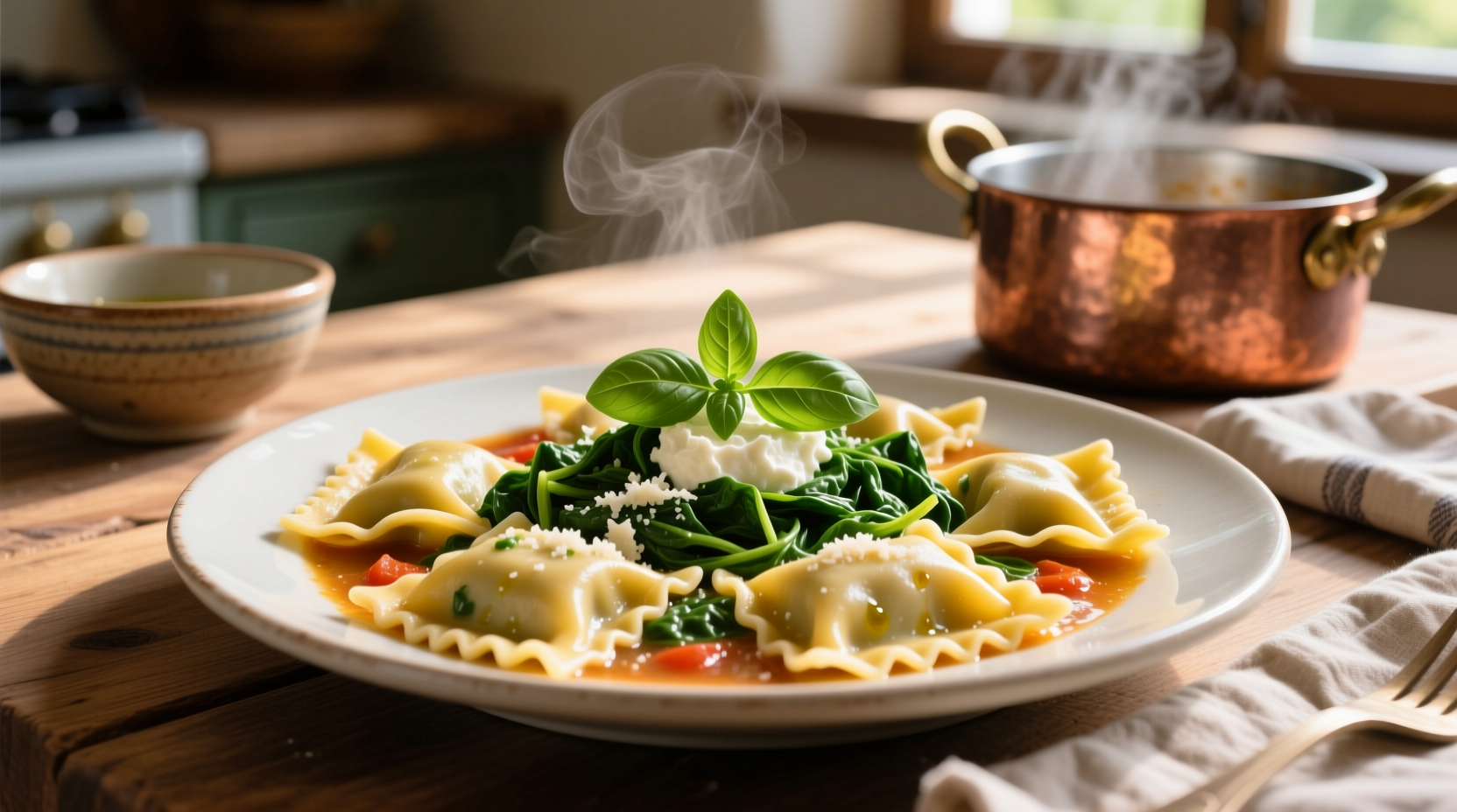 Perfect Pasta and Spinach Recipe in 20 Minutes